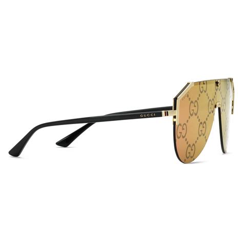 gucci mirrored lens sunglasses docklands